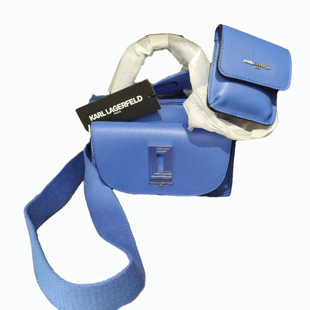 Karl Lagerfeld, Small blue Bag New